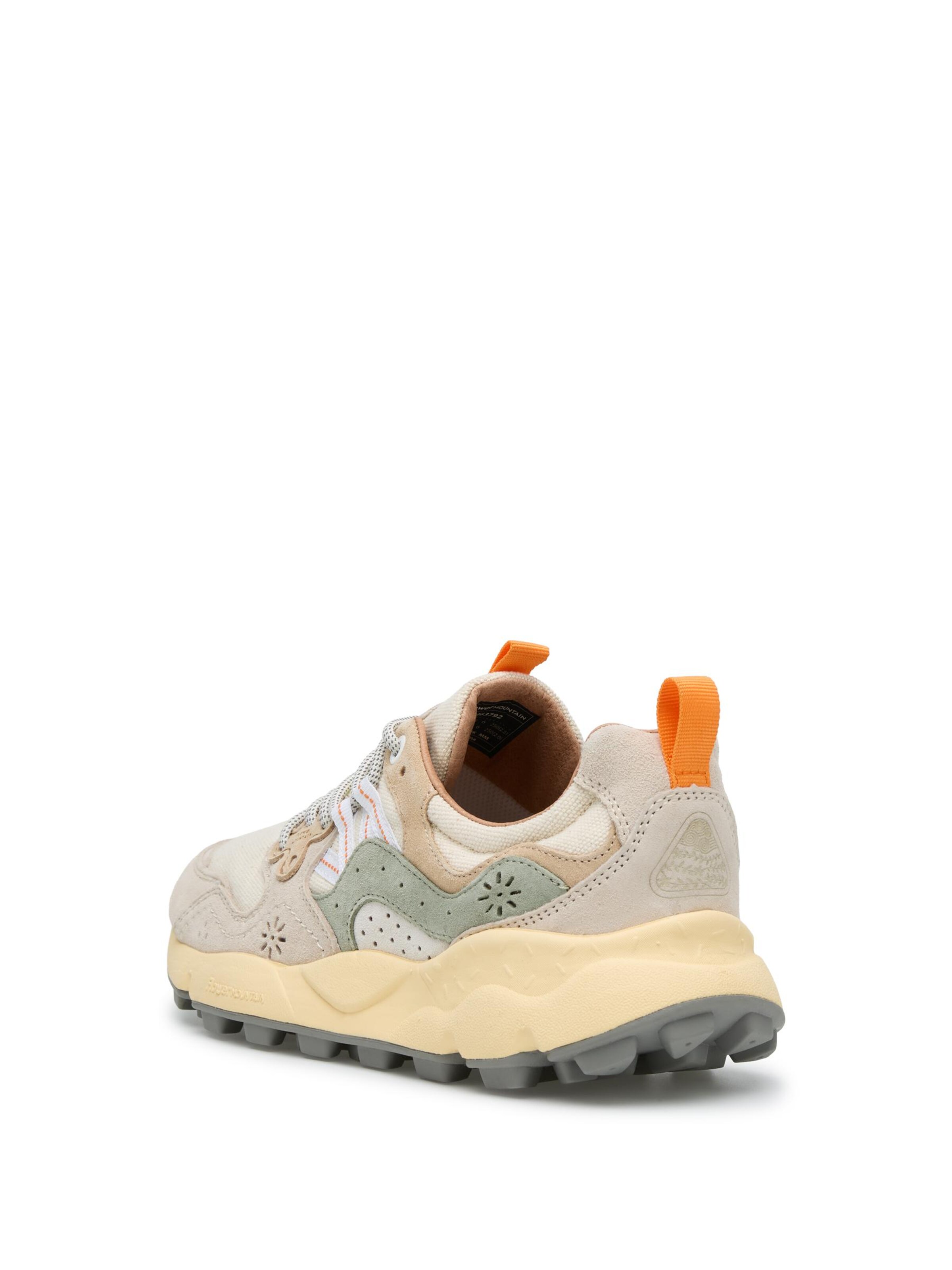 Baskets basses 'YAMANO 3 UNI' Flower Mountain en blanc