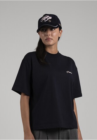 Prohibited - Camisa 'Après Ski' em azul: frente