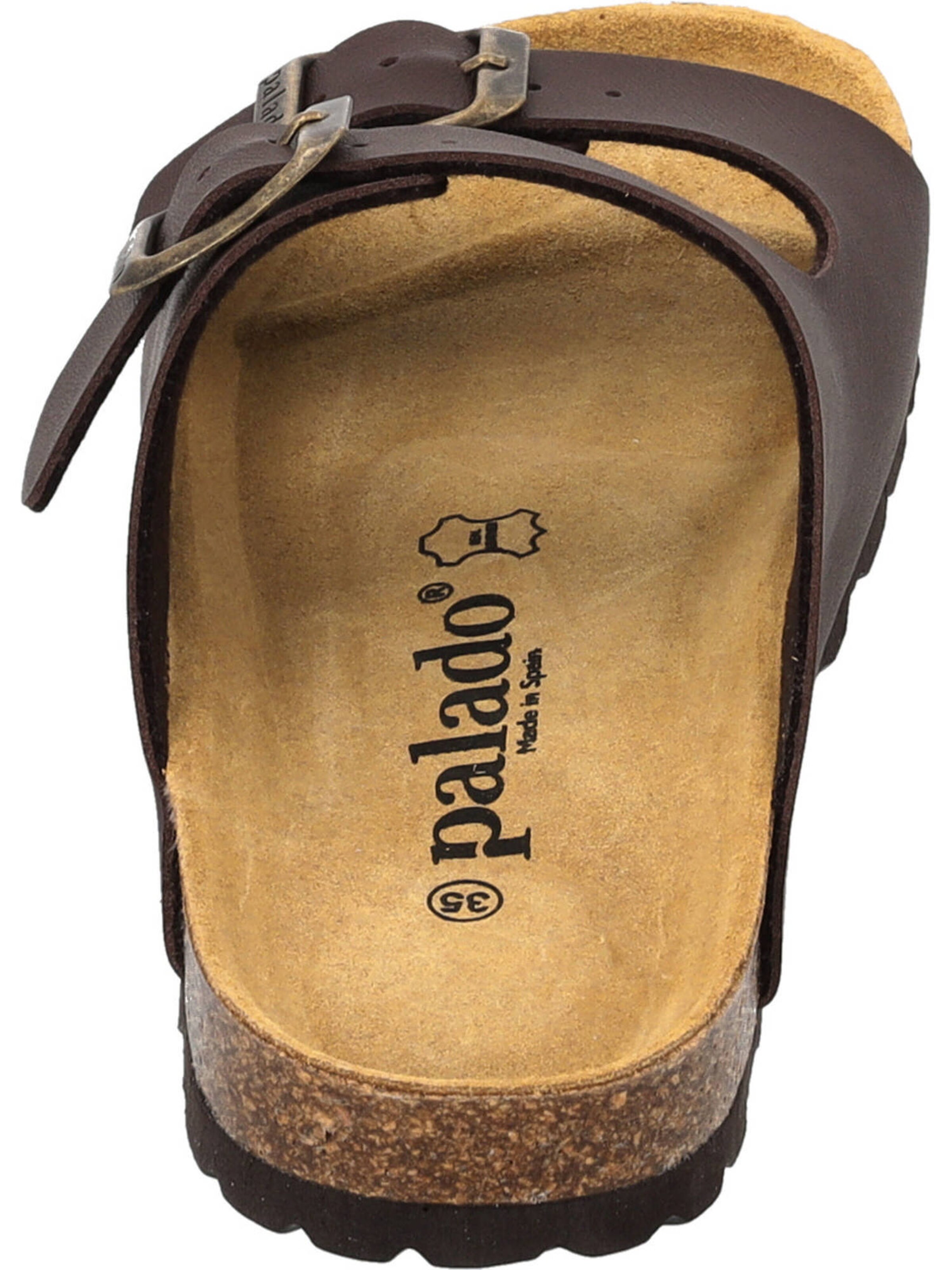 Palado Pantolette 'Korfu' in Braun