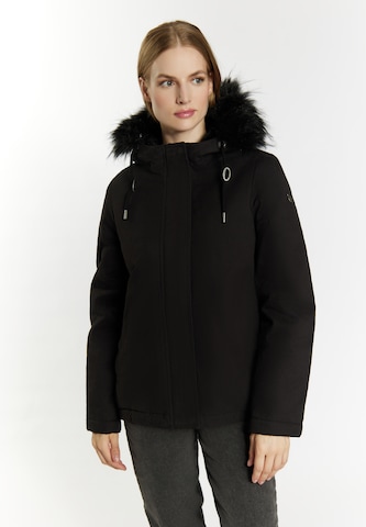 DreiMaster Vintage Winter jacket 'Altiplano' in Black: front