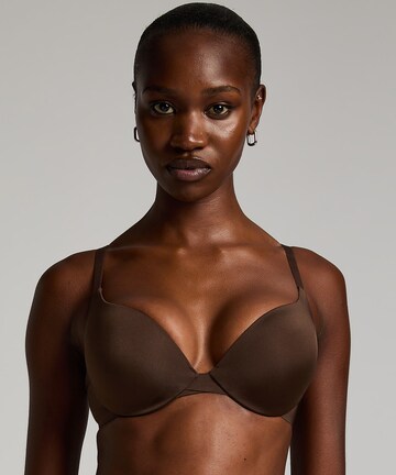 Hunkemöller Push-up BH in Bruin: voorkant
