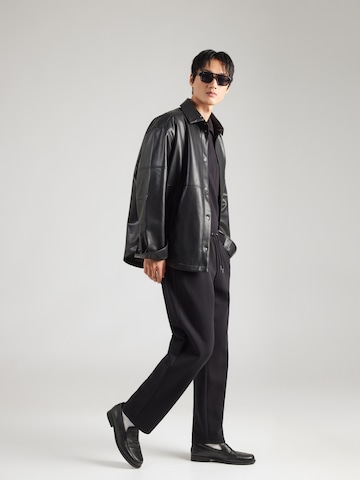 JACK & JONES - Loosefit Pantalón 'JPSTKARL ACE' en negro