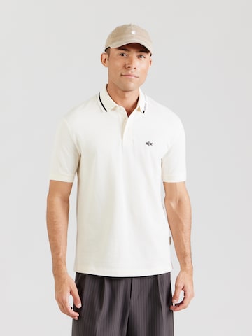 ARMANI EXCHANGE Tričko - Biela: predná strana