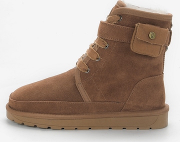Gooce Snowboots 'Damian' in Braun: Vorderseite