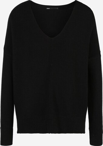 ONLY Пуловер 'CLARA' в черно: отпред