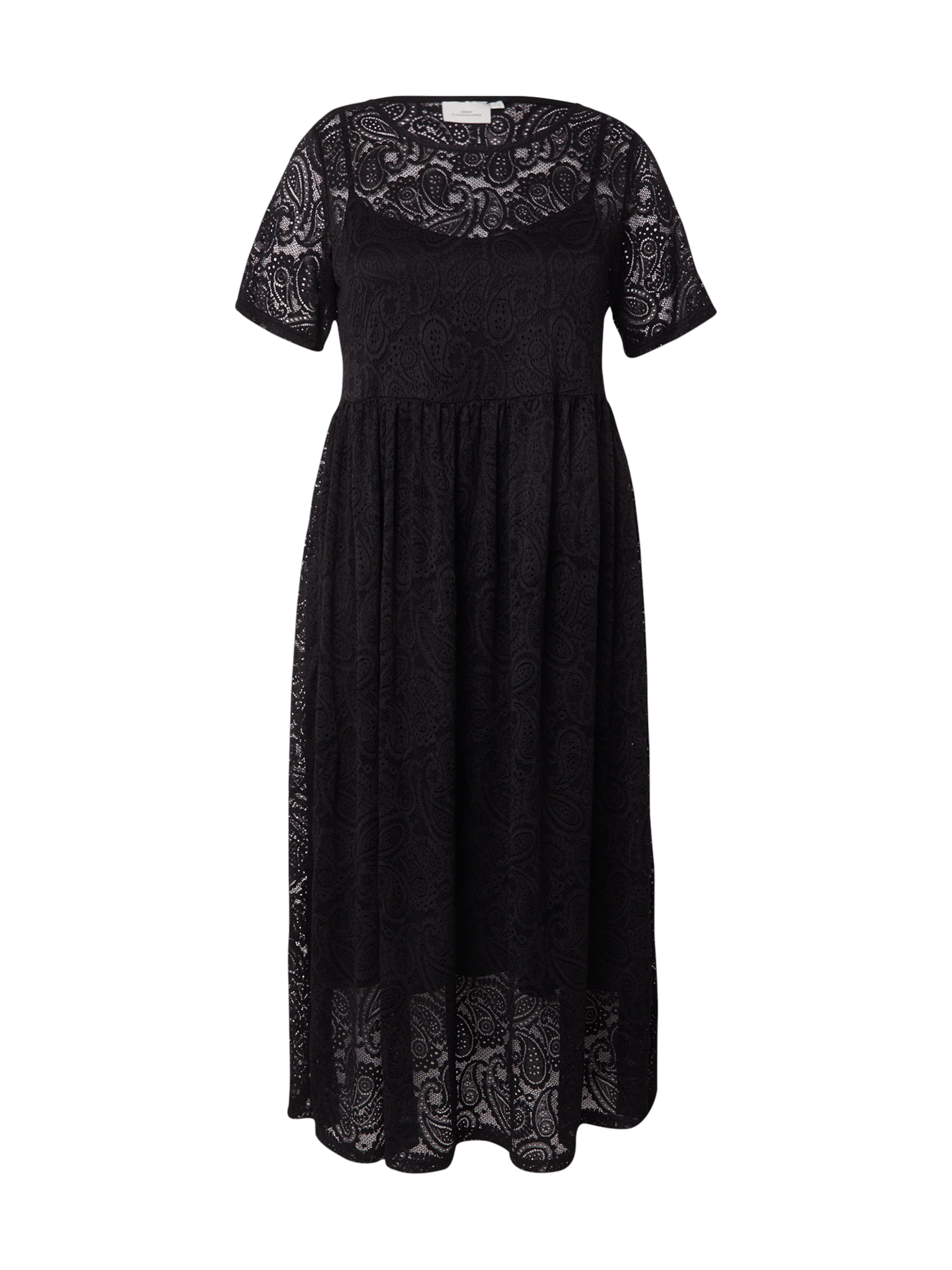 ONLY Carmakoma Dress 'CARCALLIOPE' in Black: front