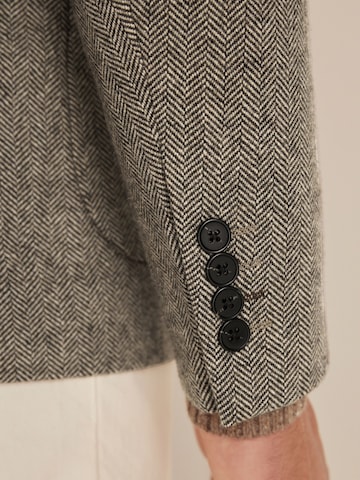 Coupe slim Veste de costume Next en gris