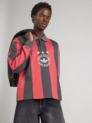 ADIDAS ORIGINALS Футболка в Черный: спереди