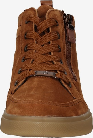 ARA High-Top Sneakers in Brown