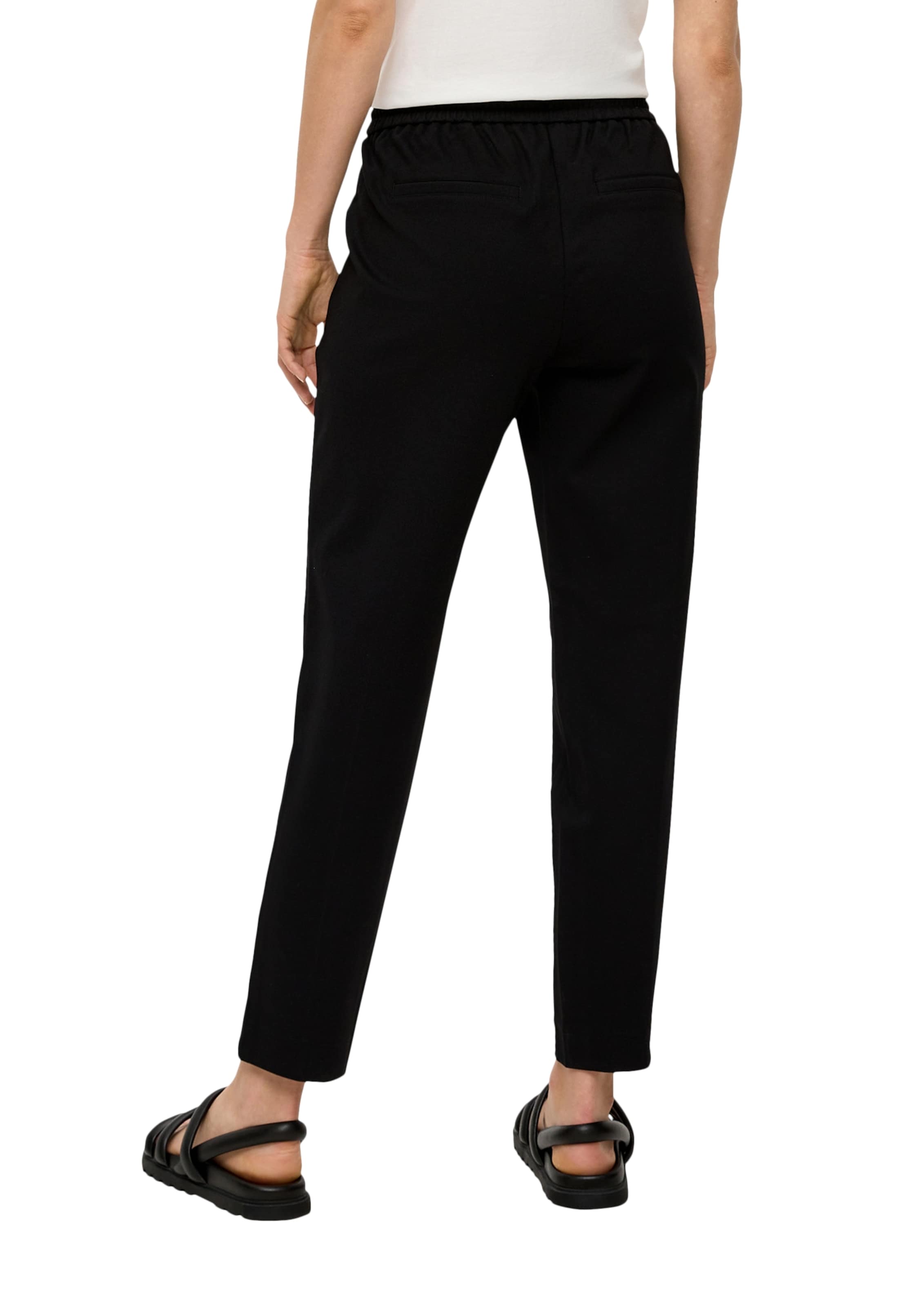 s.Oliver Slimfit Hose in Schwarz