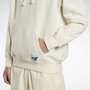 Reebok - Sweatshirt de desporto em branco