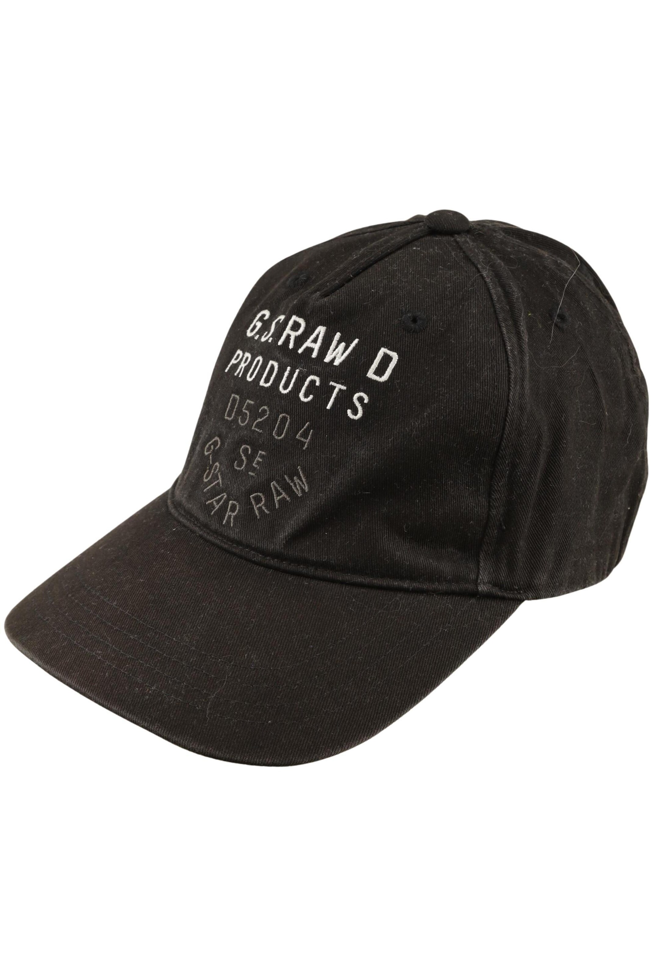 G-STAR Hat & Cap in One size in Black: front
