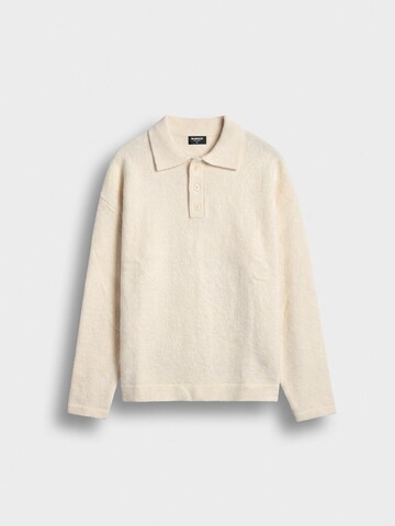 Burocs Sweater in Beige: front