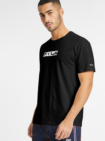 FILA Shirt 'BATTWEILER' in Schwarz: predná strana