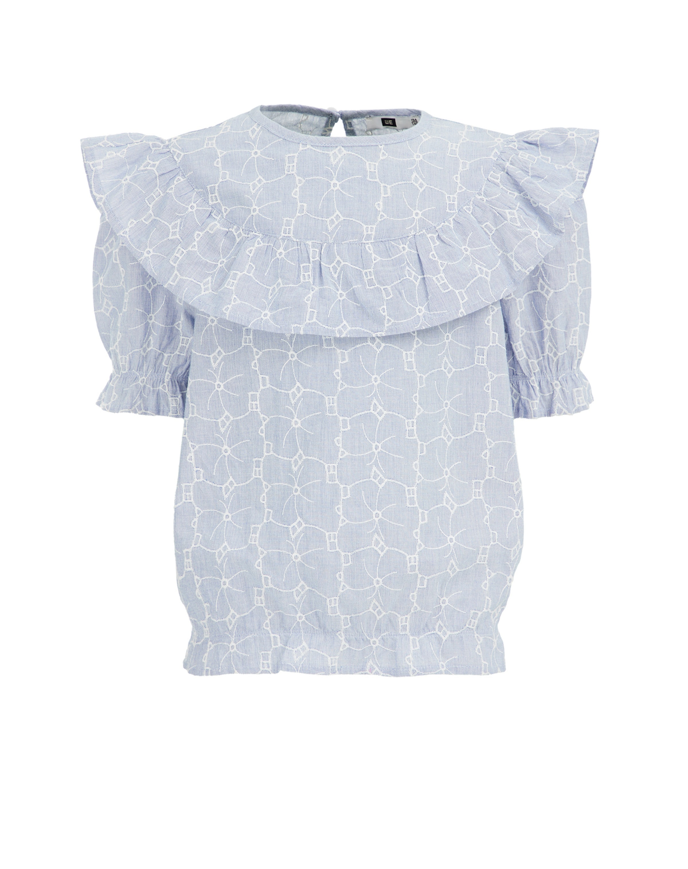 WE Fashion Blouse in Blue: front