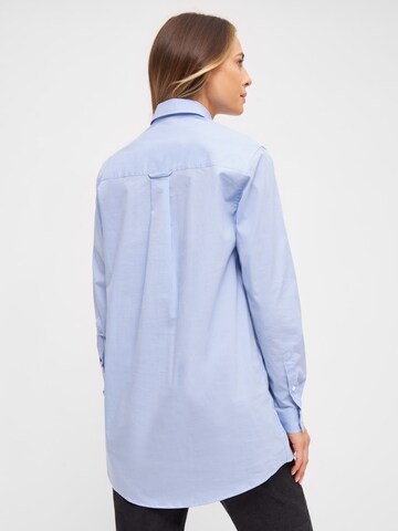 REDGREEN Blouse 'Freya' in Blauw