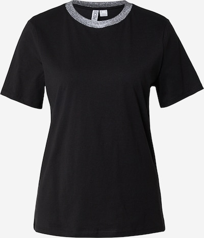 Marškinėliai 'PCRIA' iš PIECES, spalva – juoda / sidabrinė, Prekių apžvalga