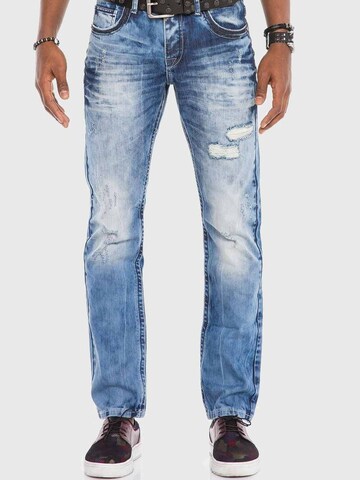 CIPO & BAXX Regular Jeans in Blue: front