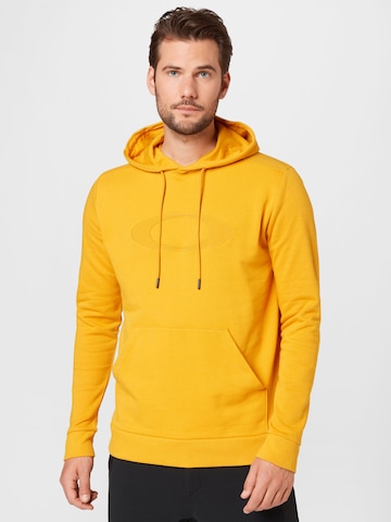 OAKLEY - Sweatshirt de desporto 'ELLIPSE' em amarelo: frente