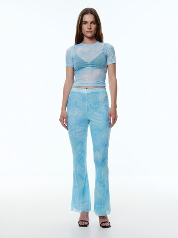 EDITED Flared Broek 'Ronina' in Blauw