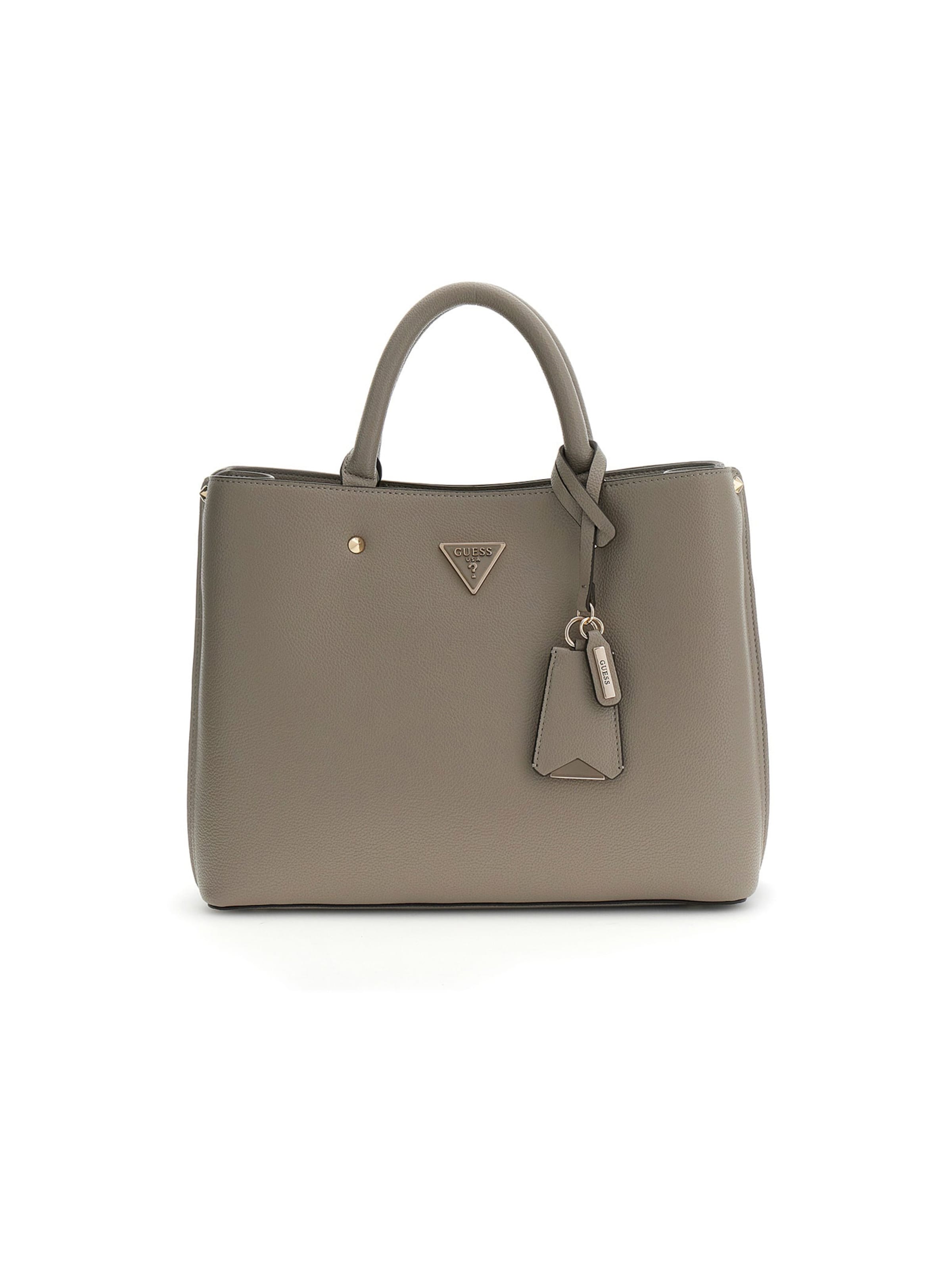 GUESS Handtasche 'Meridian II' in Grau: Vorderseite