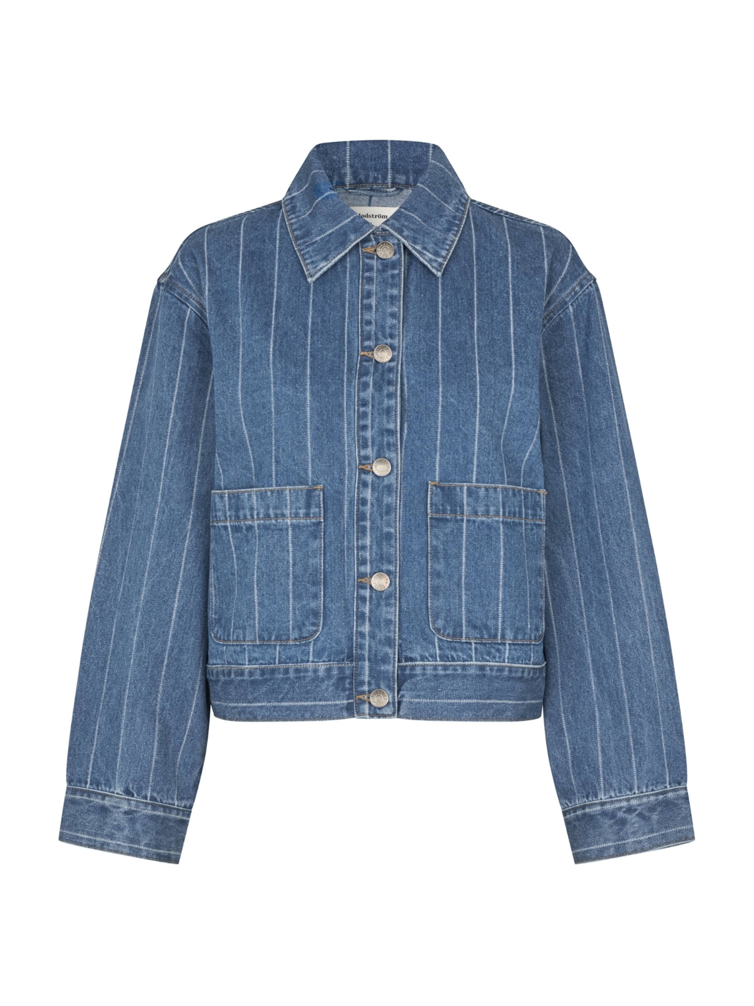 modström Φθινοπωρινό και ανοιξιάτικο μπουφάν 'Isolde' σε μπλε: μπροστά