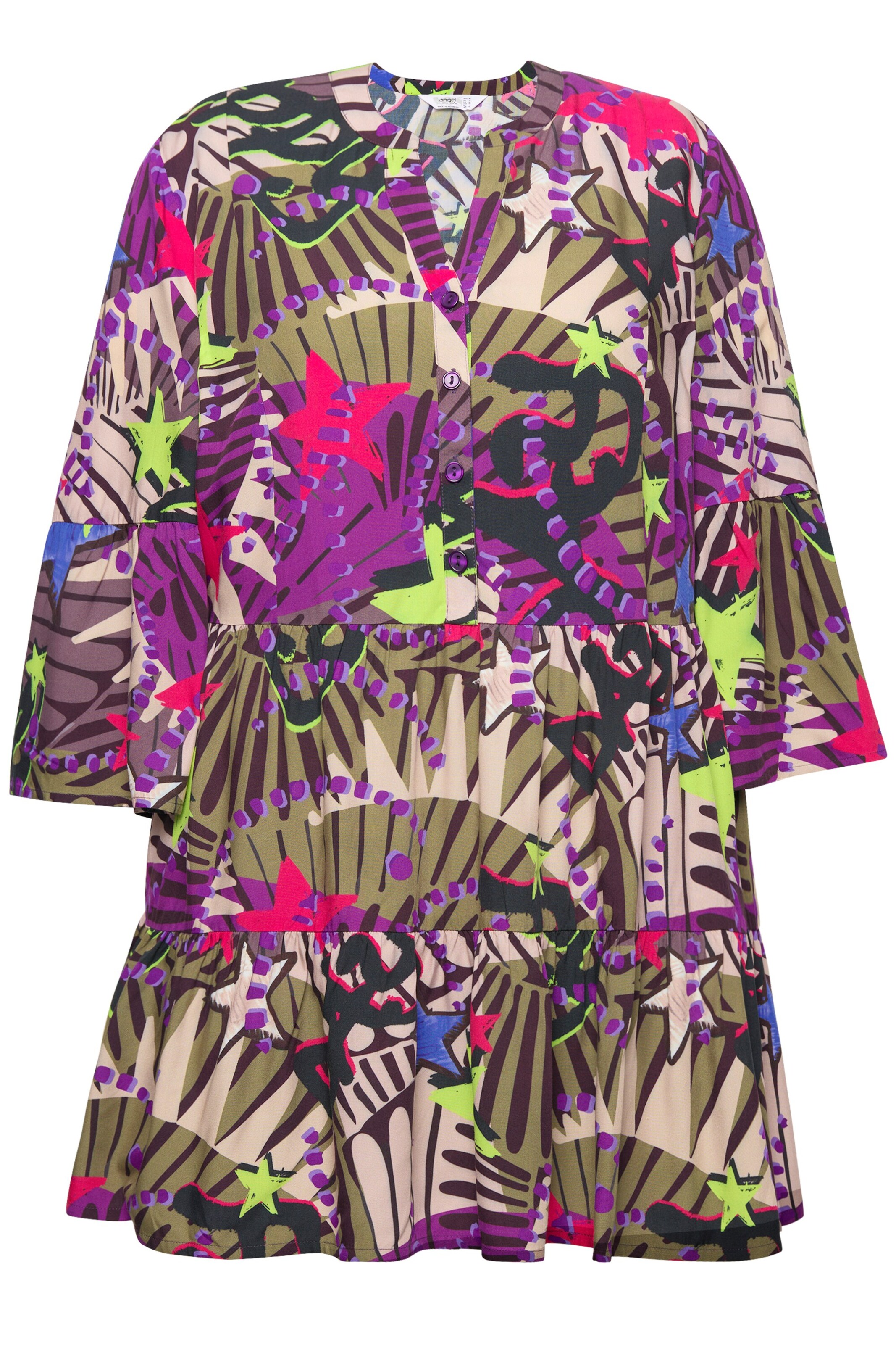 Angel of Style Tunika in Mischfarben: Vorderseite