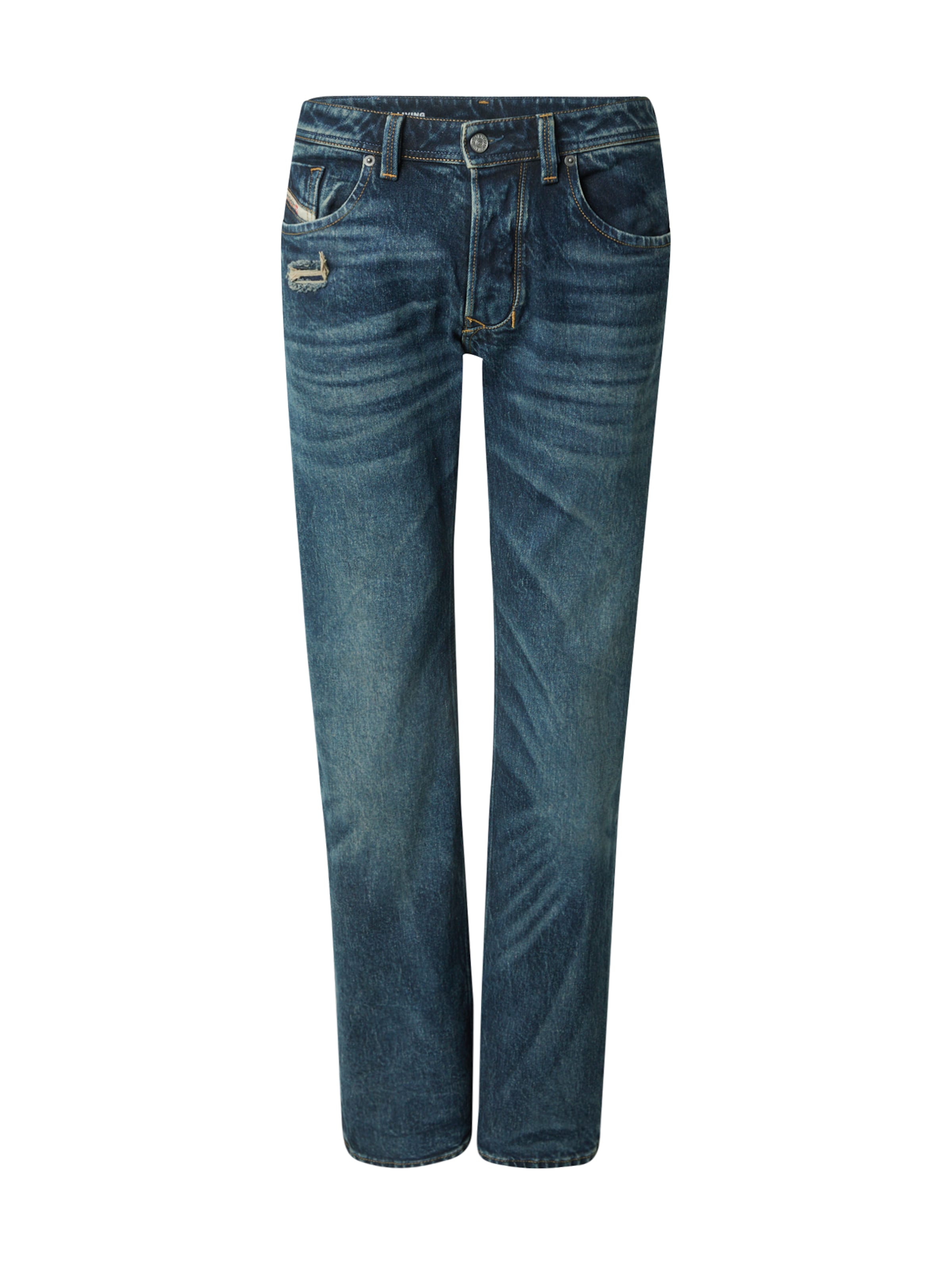 DIESEL Regular Jeans '1985 LARKEE' i blå: framsida