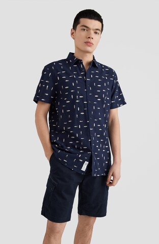O'NEILL Regular fit Overhemd 'Chambray' in Blauw: voorkant