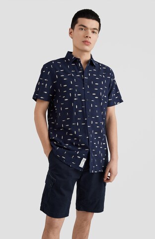 O'NEILL - Regular Fit Camisa 'Chambray' em azul: frente