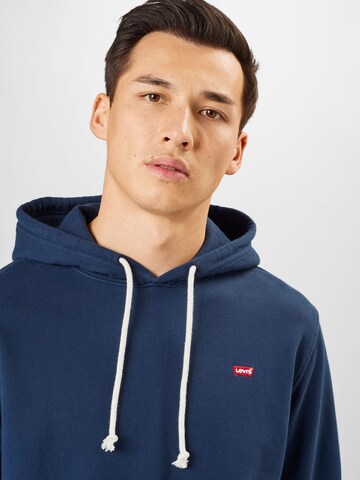 LEVI'S ® Rovný strih Mikina 'The Original' - Modrá