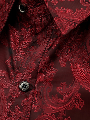 Youthup Comfort Fit Hemd‌‌‌‌‌‌ in Rot