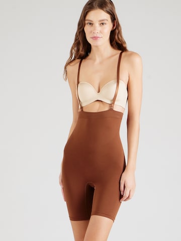 Pantalon modelant Hunkemöller en marron : devant