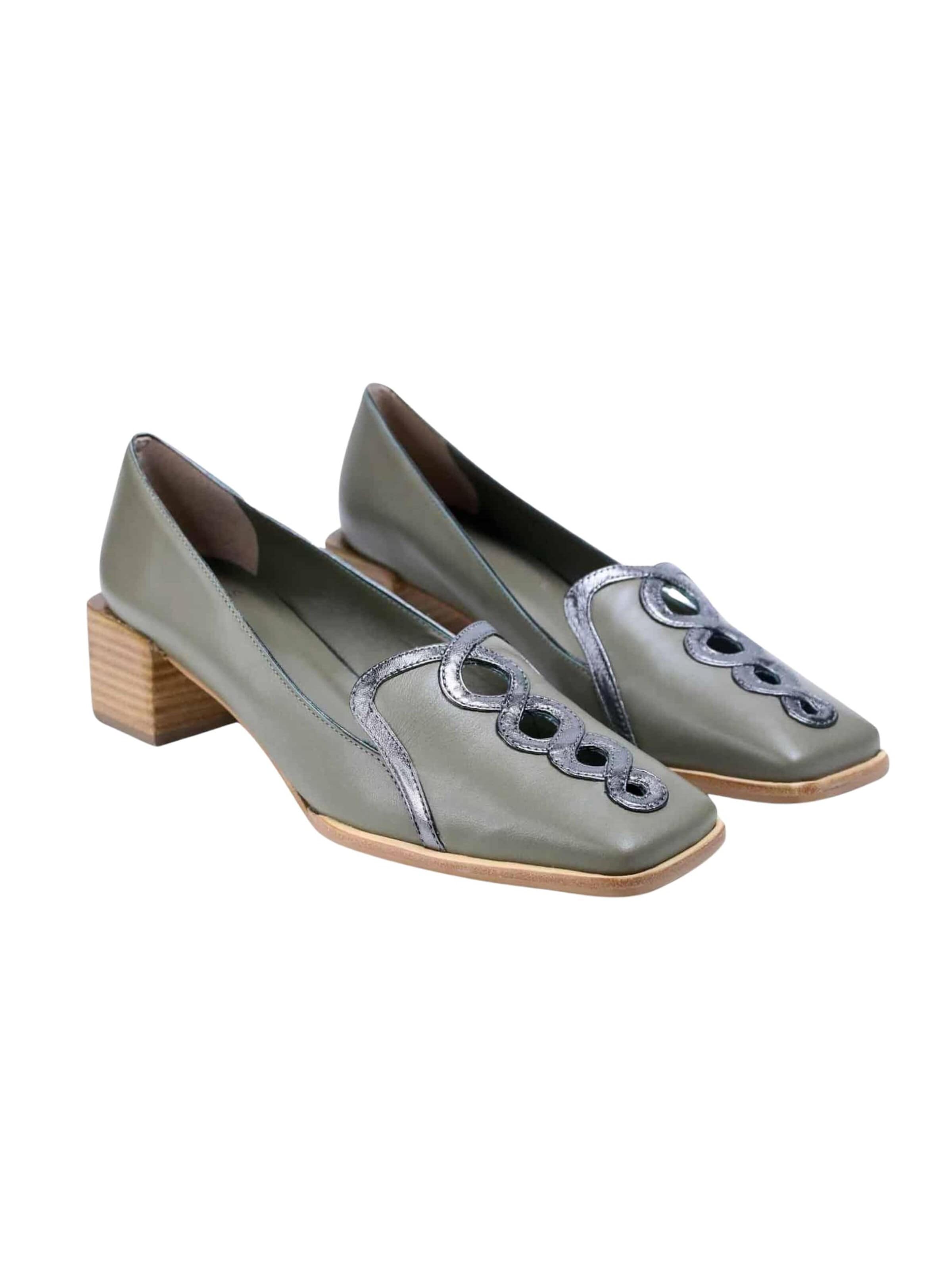 Mangara Atelier Pumps 'Cordía' i grön