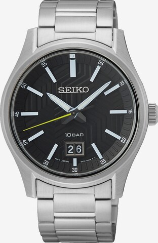 SEIKO Analog Watch in Silver: front