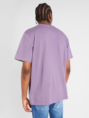 ADIDAS ORIGINALS Shirt 'Adicolor Outline' in Purple