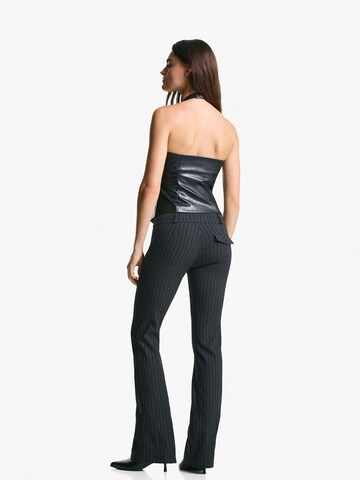 Bershka Top - fekete