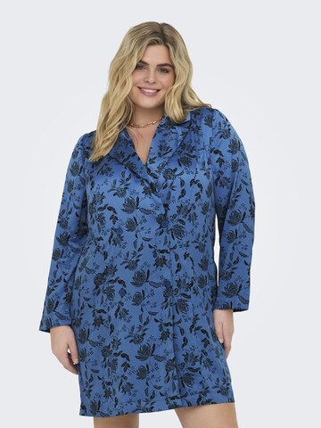 Robe 'CARIngvild' ONLY Carmakoma en bleu : devant