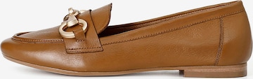 CAFè NOIR Mocassins in Bruin: voorkant