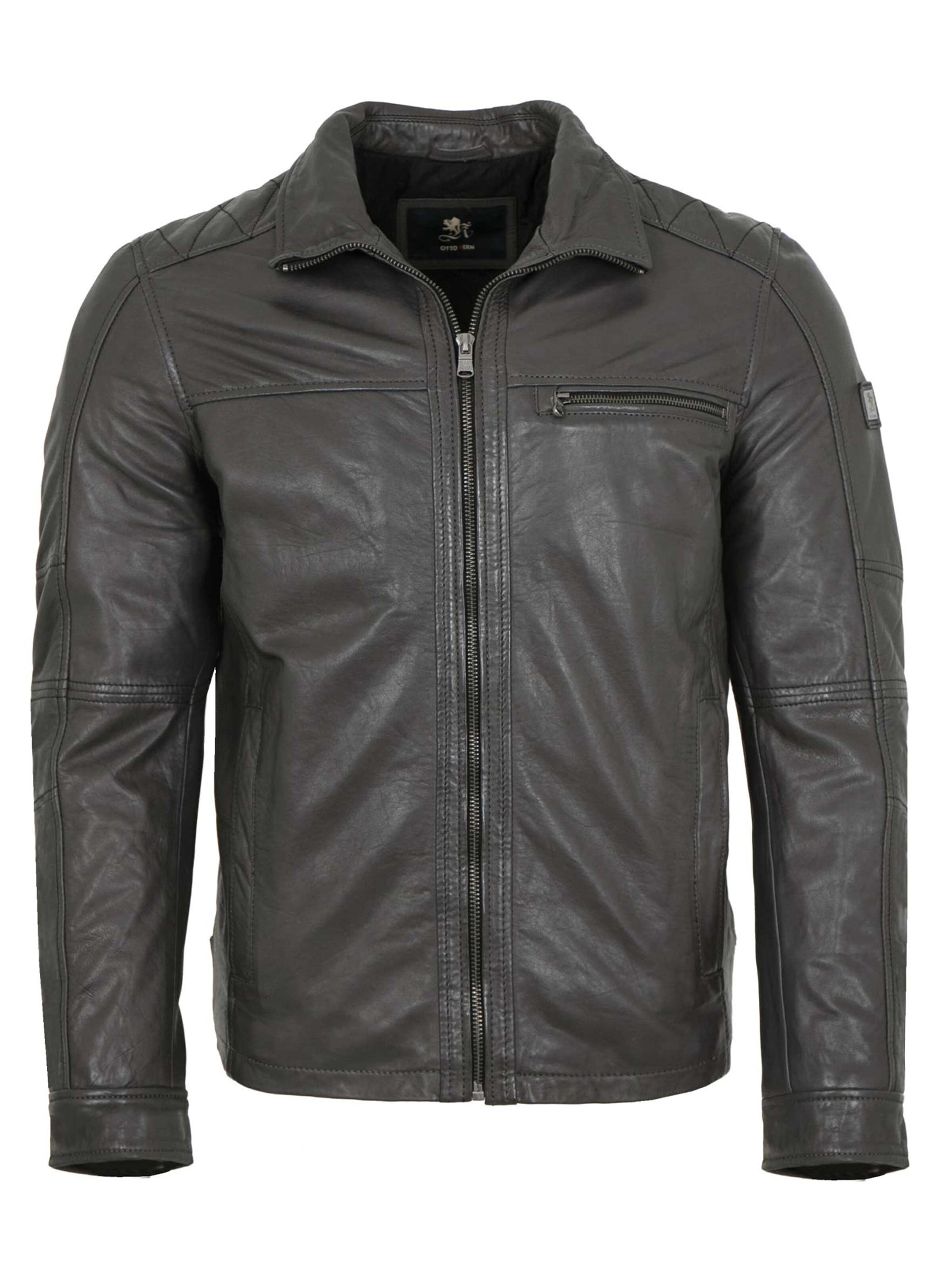 OTTO KERN Between-season jacket 'KO-504' in Grey: front