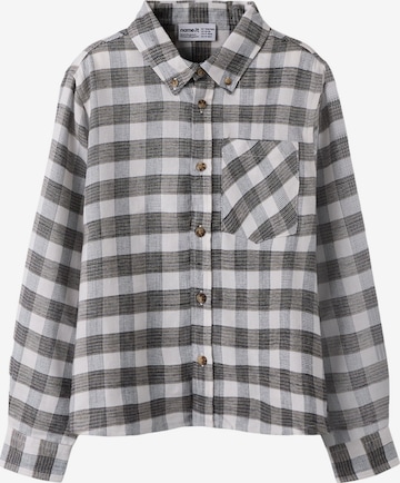 Coupe regular Chemise NAME IT en blanc : devant