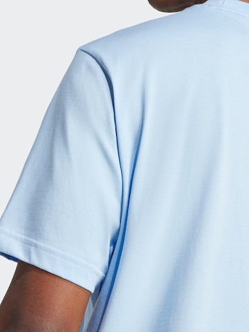 ADIDAS SPORTSWEAR Λειτουργικό μπλουζάκι 'Essentials' σε μπλε