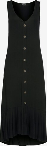 LAURA SCOTT - Skinny Vestido en negro: frente