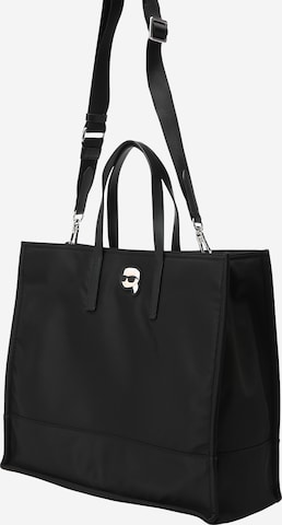 Karl Lagerfeld Nákupní taška 'Ikonik 2.0' – černá: přední strana
