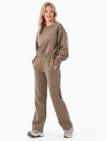 Organication Sweatshirt in Braun