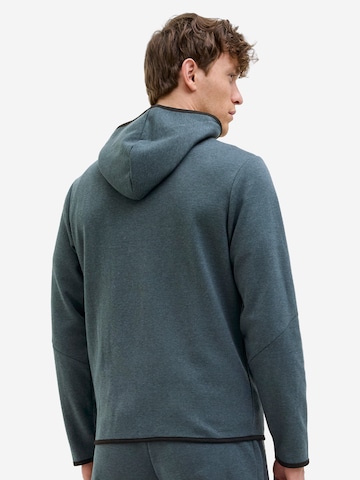 JACK & JONES Sweatjacke 'Fusion' in Blau