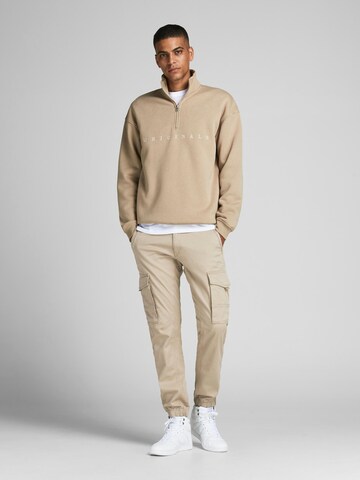 JACK & JONES Tapered Hose in Beige