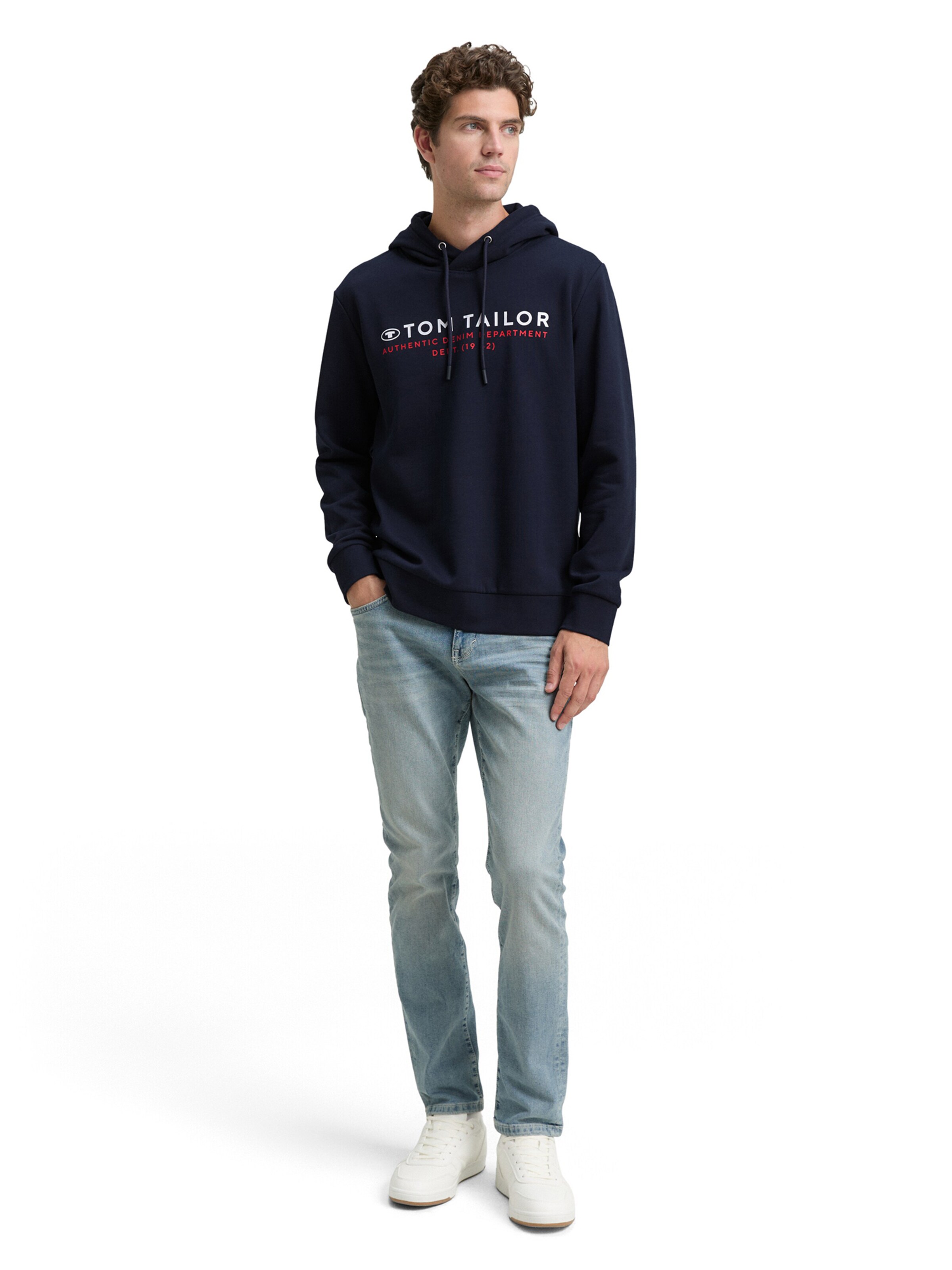 TOM TAILOR Sweatshirt in Blue