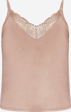 ABOUT YOU Curvy Top 'Shelly' in Pink: front