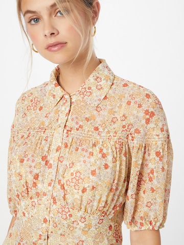 Abito camicia 'BONNIE' di Free People in giallo